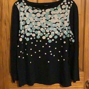 Talbots Woman cotton blend tee